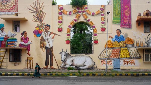 Murals give Lodhi Colony a new identity